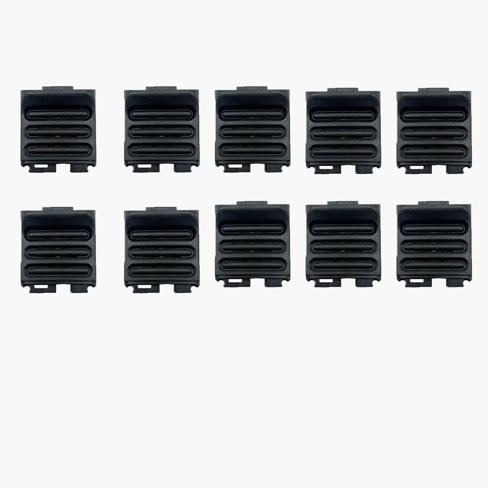 biemotwoway 10 Pack Back Housing Speaker Grille for APX6000XE & APX8000XE Two-Way Radios, Heavy-Duty Dustproof Rear Cover, Tool-Free Snap-On Radio Replacement Parts