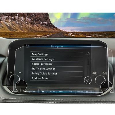 2025 Pathfinder Screen Protector Anti Glare 8'' for 2022 2023 2024 2025 Nissan Pathfinder (S, SV, Rock Creek) Infotainment Touchscreen Cover Screen Saver for 2025 Pathfinder Accessory Nano Film 2Pack