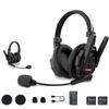 SYNCO XTalk XMax2 Full-Duplex Wireless Intercom System with 2 Double-Ear Headsets (2.4 GHz) Random Master Device Design,1640ft/500m for Team Communication,Movie Shoot,Live Show Stage Performance view 1
