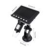 GenSDH Microscope Accessories kit Slide Preparation camer 1000X Digital Microscope Magnifier Video Camera 4.3" LCD Rechargeable Microscope Microscope Accessories view 2