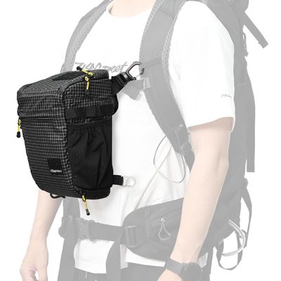 HIKEMAN Shoulder Bag Case for Camera - Outdoor Waterproof Shockproof Camera Bag,Detachable Strap for Daily Use,Travel,Cycling Climbing(Black)
