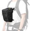 HIKEMAN Shoulder Bag Case for Camera - Outdoor Waterproof Shockproof Camera Bag,Detachable Strap for Daily Use,Travel,Cycling Climbing(Black) view 1
