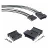 1 set 6-pin 4b4b1978b 1-1703874-1 1-1241370-3 Automotive Tweeter Audio Harness Connector(1 Set male) view 2