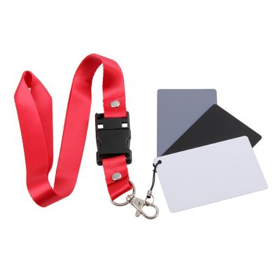 18Degree Digital White Black Gray Card for White Balance Calibration in Any Environment Camera Accessory