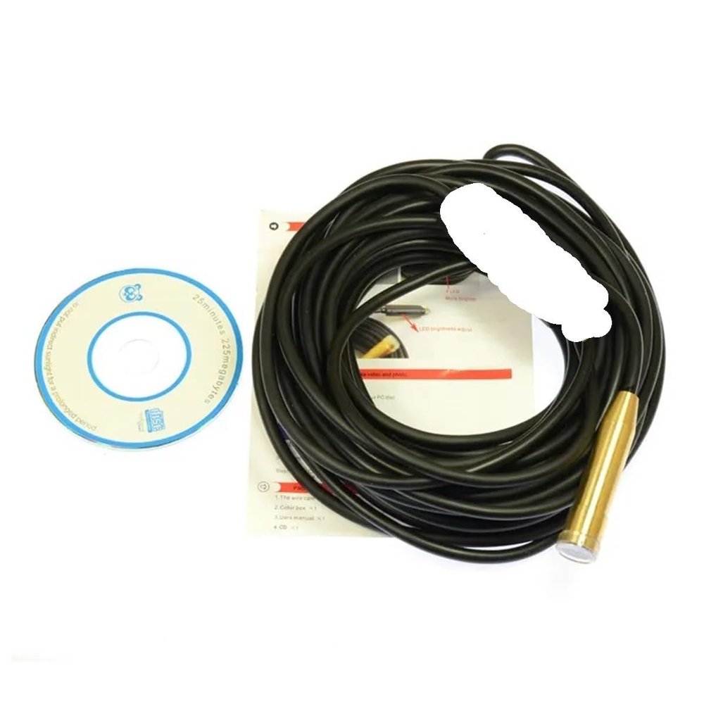 Lab Microscope Accessories 10M USB Near Camera 14mm Copper Head with 4 LED Light