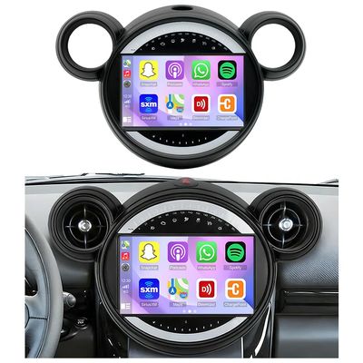 [2+32G] Android 13 Car Stereo Radio Compatible for Mini 2010-2016 Carplay and Android Auto, 9inch Touch Screen Android Car Stereo WiFi GPS Navigation Bluetooth Head Unit SWC + AHD Backup Camera Mic