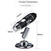 JOEBO Microscope Kit 1600X USB Digital Microscope Electronic Magnifier Microscope Lens Adapters(1000X) view 2
