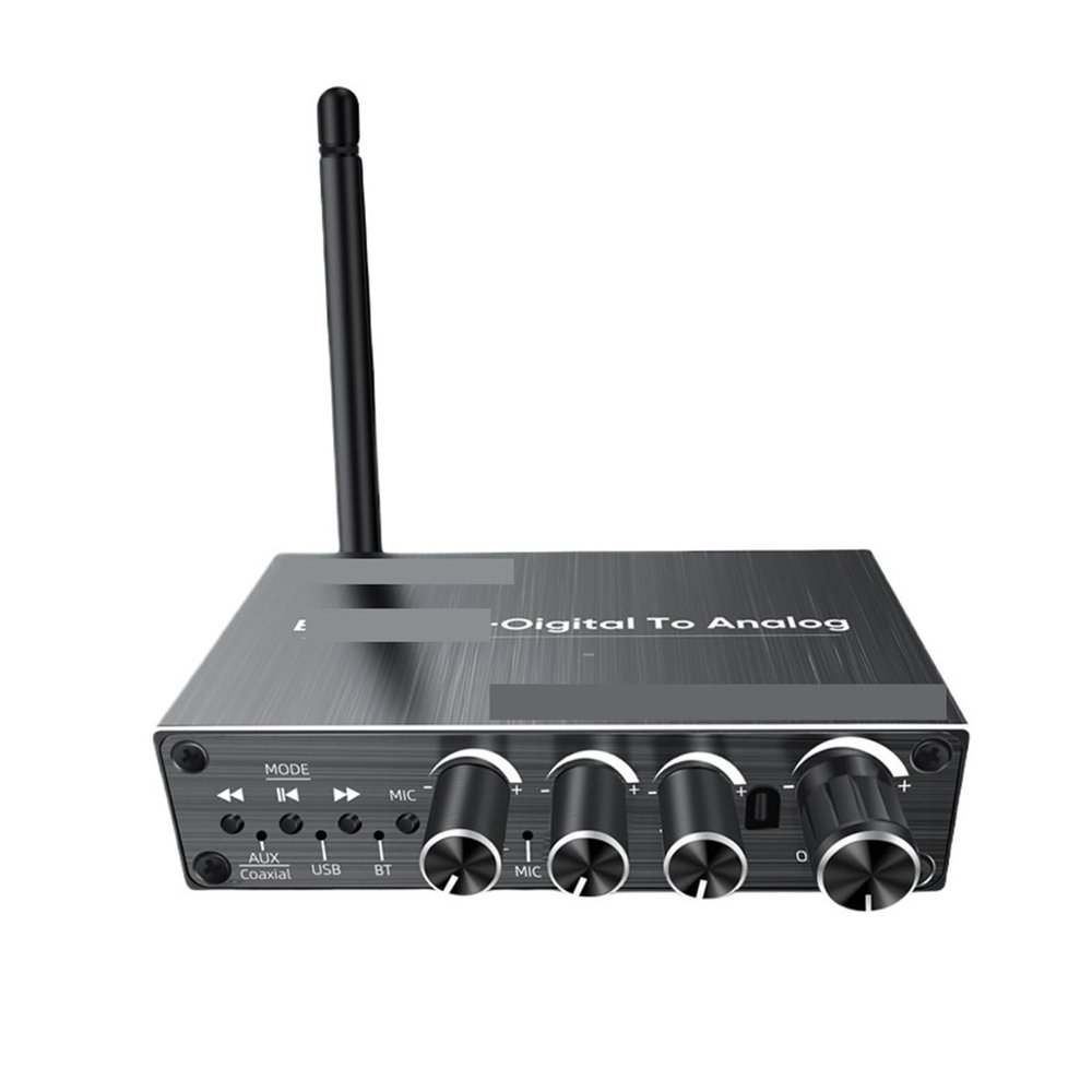 5MNG0Y8 DAC 5.4 Audio Receiver Digital to Analog Converter 3.5mm AUX RCA Coaxial USB Stereo Adapter