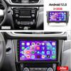 10" Double Din Car Stereo Radio for Nissan Rogue X-Trail 2014 2015 2016 2017 2018 2019 Android 14 Car Radio Screen for Nissan Qashqai 2017-2019 with Wireless Carplay Android GPS Navigation 2+32G view 2