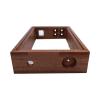 5MNG0Y8 200 * 65 * 300mm Wood Aluminum Case Preamplifier Solid Wood Chassis Vacuum Tube Amplifier Chassis Shell DIY Box(Model 1) view 1