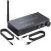 5MNG0Y8 Compatible Digital to Analog DAC Converter Toslink AUX to 3.5mm Jack with USB Volume Treble Bass Control view 1