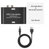 5MNG0Y8 ARC Audio Extractor ARC SPDIF Optical to Optical 3.5mm L/R Stereo Digital to Analog Audio Converter for TV view 2