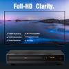FlexaPlay Region-Free HDMI DVD Player for TV  1080p Upscaling, USB Port, DVD/CD/MP3 Multi-Format Playback  Ultra-Compact Mini Design, Includes HDMI/RCA Cables, Remote Control view 2