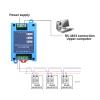 Flozari Analog to Digital Signal DC12-36V RS485 Isolation Repeater 2-Port Communication Isolation Module Signal Amplifier Supports DIN35mm Rail Installation view 3