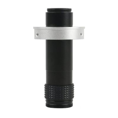 JOEBO Microscope Kit 1X-130X Adjustable Zoom C-Mount Lens Magnification 25mm Microscope Camera Microscope Lens Adapters(50 Ring)