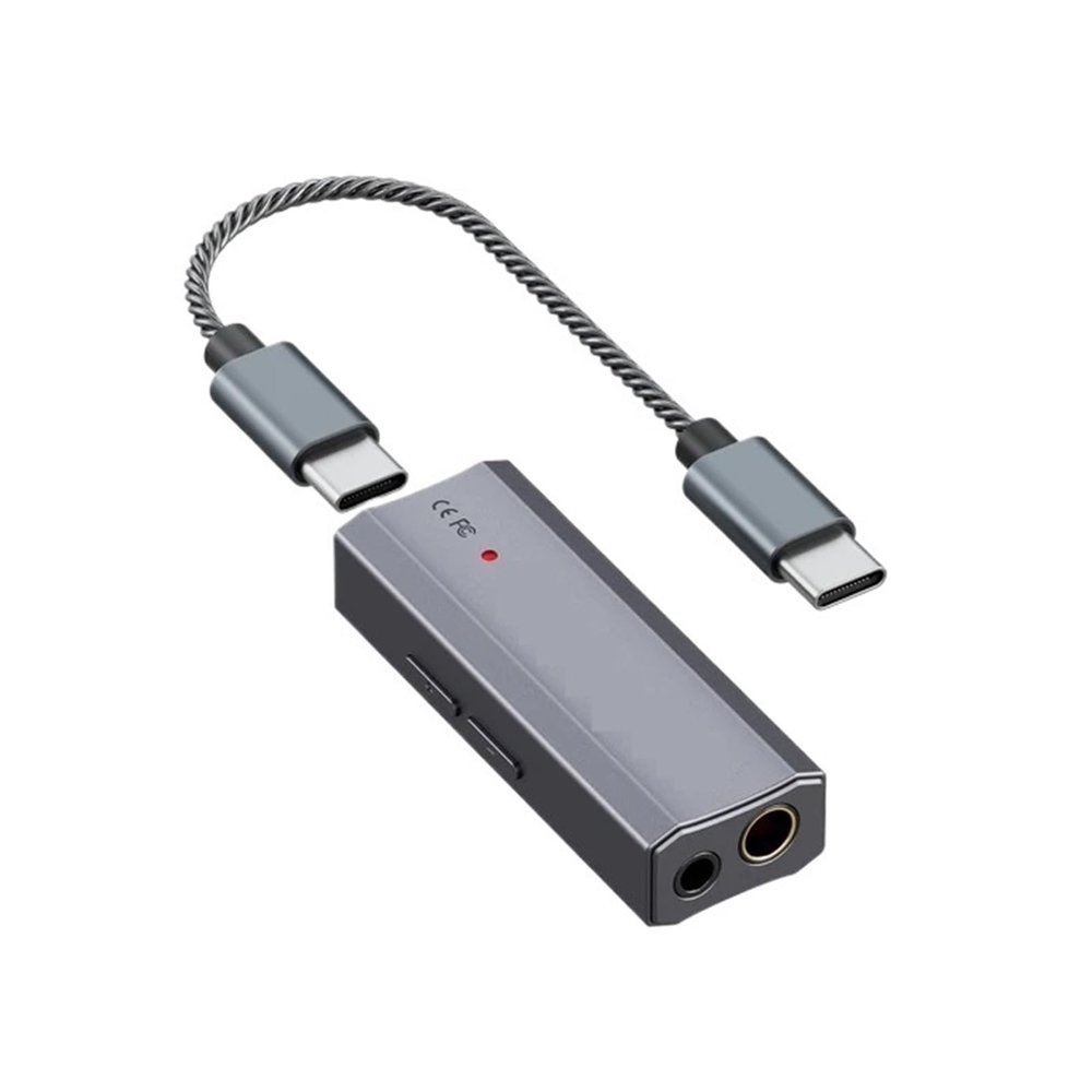 5MNG0Y8 DS2 Mini Audio USB DAC Headphone Amplifier DSD DAC Amp Support 32bit with 3.5MM & 4.4MM Dual Outputs