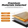120" Matte White Motorized Projector Screen for UST Long/Standerd Throw Projector,178Viewing Angle Movie Screen with Remote Control for Home Theater Presentation Education Wall/Ceiling Mount(16:9) view 4
