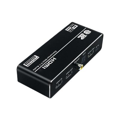 5MNG0Y8 HDMI 2.1 Audio Extractor Converter 4K HDMI 2.1 Audio Converter 8K HDMI to HDMI Audio+Video+Digital Coaxial Audio+Aux Audio