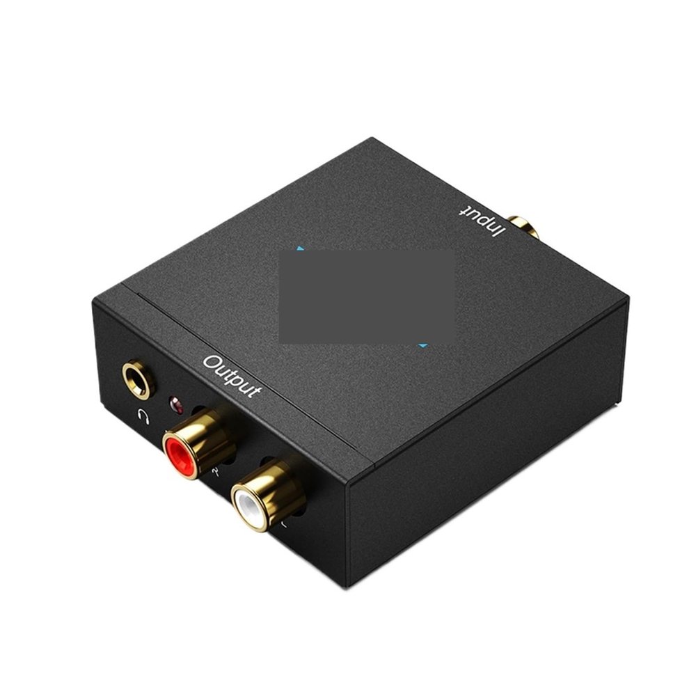 5MNG0Y8 Digital to Analog Audio Converter DAC Digital SPDIF Optical to Analog L/R RCA Converter