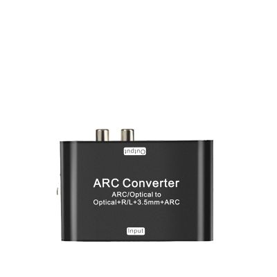 5MNG0Y8 ARC Audio Extractor HDMI-Compatible ARC Return Extractor Digital to Analog Audio Converter Audio Extractor for TV