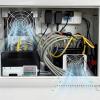 80mm USB Powered Quiet Cabinets Cooling Fan With Adjustable Thermostat Control For Cabinets Pet Kennels Router Coolers view 2