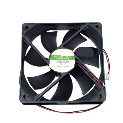 DF1202512SELI DC12V 0.16A 1.92W 2 Wires 12025 PSU Chassis Cooling 12V 12CM 12VDC Computer Fan