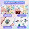Rainbow Animals Water Bottle Stickers for Kids 70 Pcs view 3