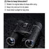 10x25 Compact Binocular for Adult, FMC Folding Portable Binoculars, Lightweight Roof Prism Telescope Bird Watching, Hunting view 4