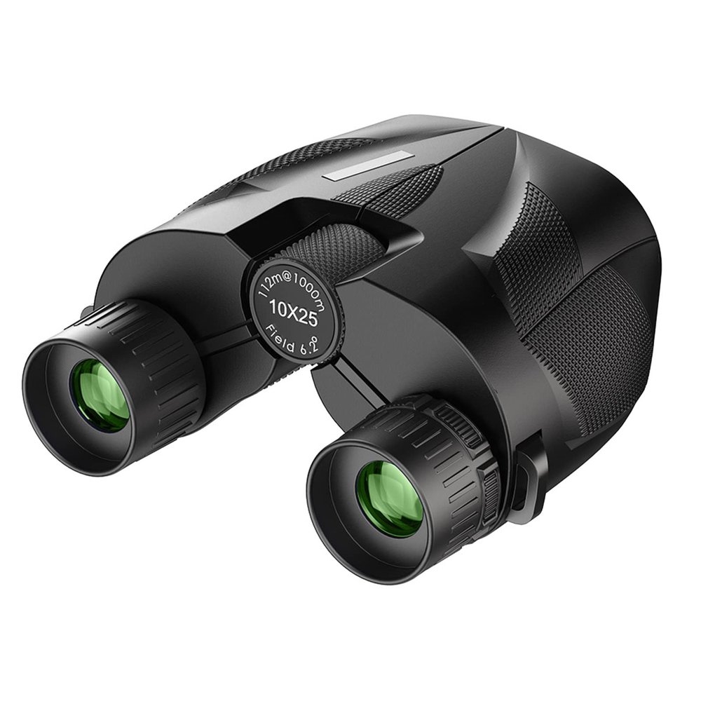 10x25 Mini Compact Binoculars, Large Eyepiece Binocular for Adults and Kids, High Power Waterproof Telescope Outdoor Travel