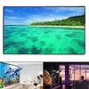 100 Inch 16:9 Portable Projection Screen White Portable Fold Fabric Projection Screen for Home Projector view 4