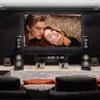 16:9 Thicken Foldable 100 inch Projector Screen Matt White Front Rear 3D Screen for Projection Screen Home Theater view 3