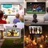 16:9 Thicken Foldable 100 inch Projector Screen Matt White Front Rear 3D Screen for Projection Screen Home Theater view 4