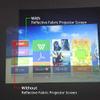 16:9 High Brightness Reflective Projector Screen 60 72 84 100 120 130 inches Fabric Cloth Screen for (Size : 130 inch) view 2