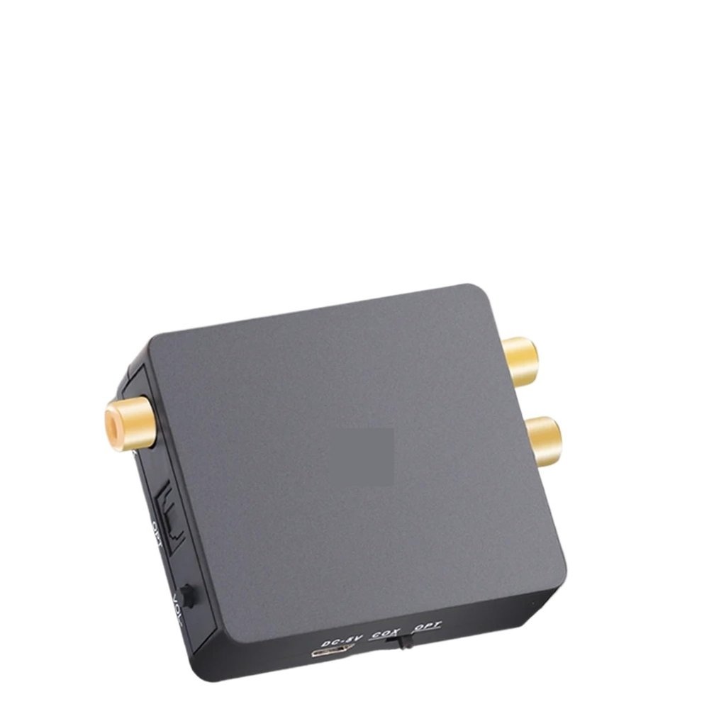 5MNG0Y8 DA600 HiFi Audio DAC Adapter DTS AC3 PCM 5.1CH Digital to Analog Optical Fiber Coaxial to RCA 3.5MM 2CH Decoder Converter(DA600 US)