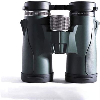 10X42 Portable Binoculars for Adults,Large Field of View HD FMC Roof Prism Lightweight Binocular Birds Watching Hunting Sports