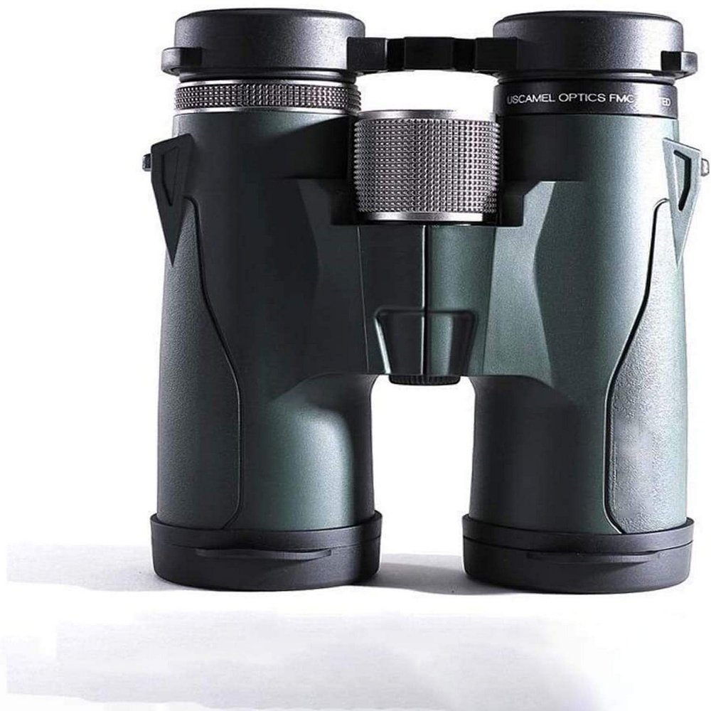 10X42 Portable Binoculars for Adults,Large Field of View HD FMC Roof Prism Lightweight Binocular Birds Watching Hunting Sports
