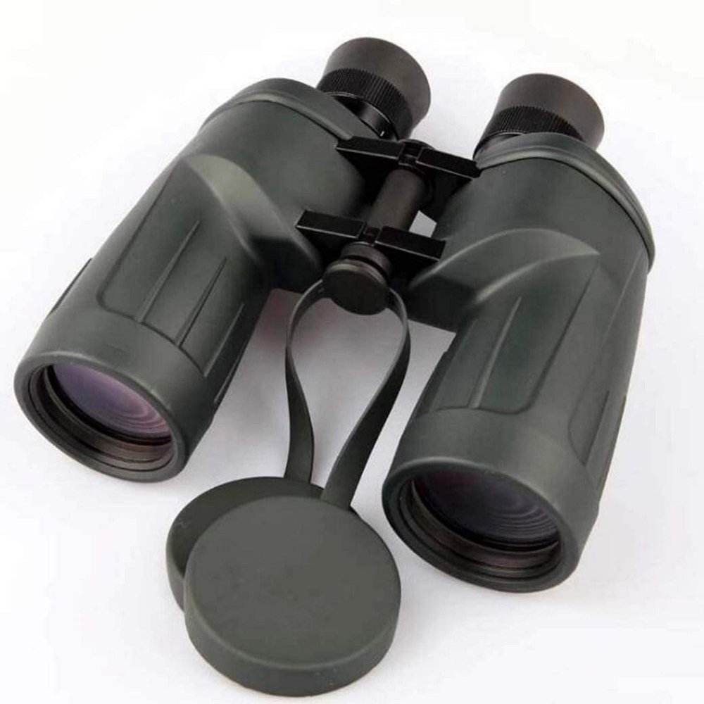 10X50 Binoculars for Adult, High Transmittance Large Eyepiece Binoculars, Ammonia-Filled Waterproof and Seismic Coordinate Di Measurement Telescope Hunting Travel