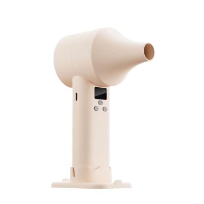 baojielai Portable Handheld Fan USB Rechargeable Small Air Blower Fan for Travel and Office with 1-100 Stepless Adjustable Speed