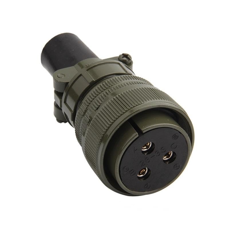 DAHSLNWKN MS3102 28-3S SockHole U.S. Military Standard Aviation Plug Connector