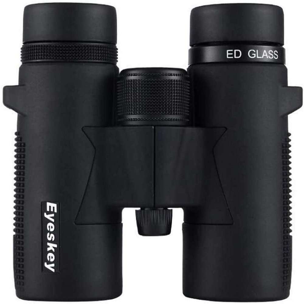 8X42ED Binoculars Roof Prism, HD FMC High Transmittance Telescope, Portable Handheld Outdoor Binoculars, Hunting Travel