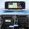Car Radio for Dodge RAM 2002 2003 2004 2005 2006, for Jeep Wrangler 2003-2006, 1999-2004 with Wireless Carplay Android Auto FM/GPS/Bluetooth/SWC/Backup Camera view 3