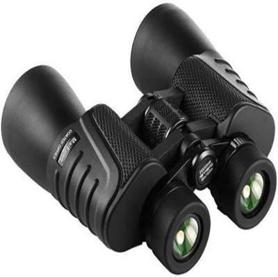 20x50 Binoculars, FMC Broadband Film High Power Paul Bak4 Prism Lightweight Telescope, Large Eyepiece Observation Comfort