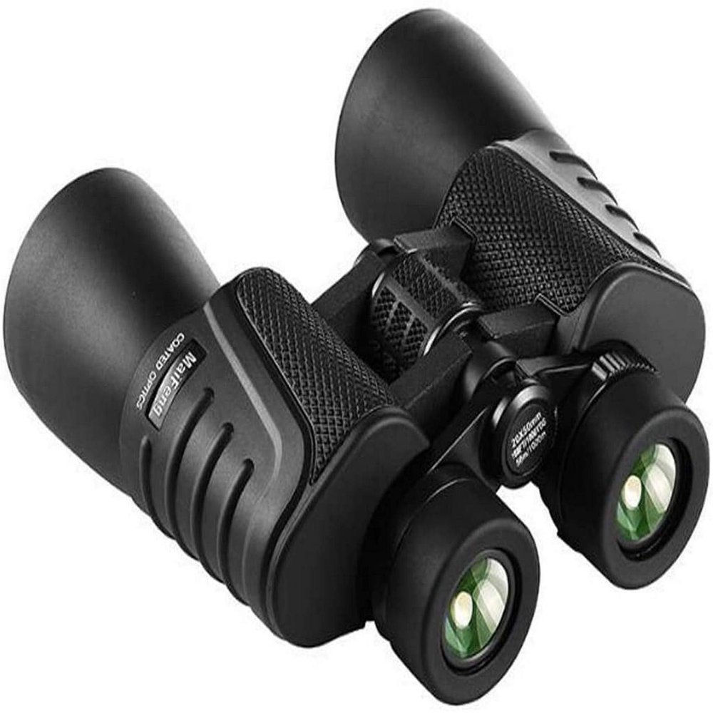 20x50 Binoculars, FMC Broadband Film High Power Paul Bak4 Prism Lightweight Telescope, Large Eyepiece Observation Comfort