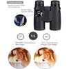 10X42 Binoculars with Carrying Bag and Strapshoulder Strap, HD FMC BAK4 Prism Outdoor Portable Binocular for Bird Watching, Camping view 3