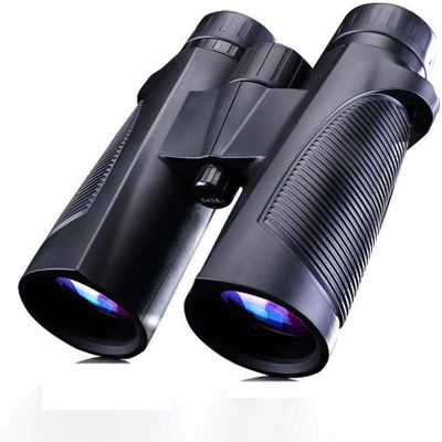 10X42 Portable Binoculars for Adults,HD FMC Wide Angle Nitrogen-Filled Waterproof Binocular Birds Watching Hunting Sports