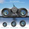 12x42 Professional HD Binoculars Adults Smartphone Adapter, BAK7 Prism FMC Lens Waterproof Bright Large View Bird Watching Stargazing Traveling Hiking Hunting view 2