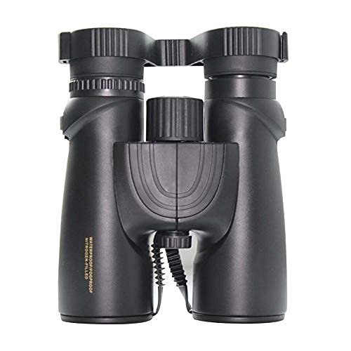 10X42 Roof Prism Binoculars for Adults, HD Professional Telescope Bird Watching Travel Stargazing Hunting Concerts Sports-BAK4 FMC Lens Monocular