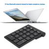FAUOSWUK Numeric Keypad, 22 Key Number Keypad for Laptop BT22 Portable Number Pad for Laptop and Desktops Number Pad Keyboard view 3