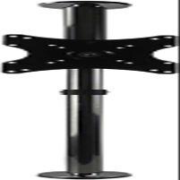 19-40 inch LCD TV partition Wall Bracket, 360 Degree Rotating Bracket, partition Rotating Hanger, TV Wall Rotating Base, Height Adjustable TV Mount TV Stand