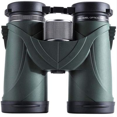 10X42 Portable Binoculars for Adults,HD FMC Wide Angle Roof Prism Lightweight Binocular Birds Watching Hunting Sports
